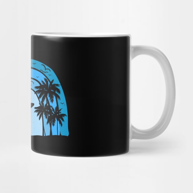 Surfing Beach Gift by The WYLD Tribe